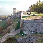 Belgrad: Festung Kalemegdan (Donauseite)