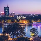 Belgrad - Skyline zur Blauen Stunde