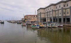 Belize-City - Blick von der Drehbrücke - Hafen