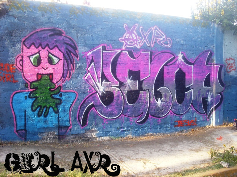 BELKA AXR!! GRAFFITI MEXICO