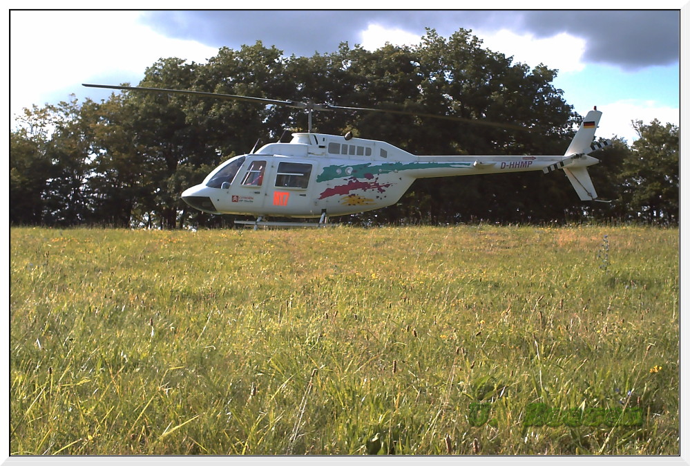 Bell 206 D-HHMP - als Rallytaxi