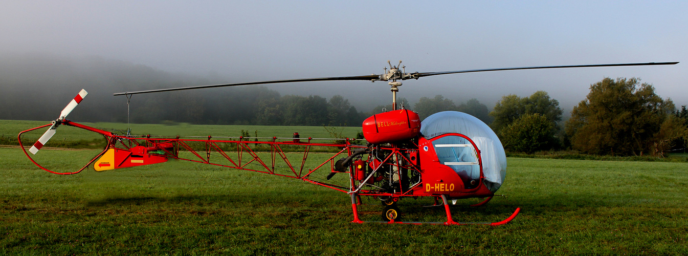 Bell 47 G D-HELO OTT Hahnweide 2011