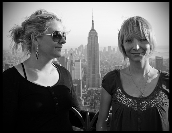 Bell & ich on Top of the Rock