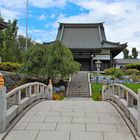 Bell -Tower -Tempel mit Treppe