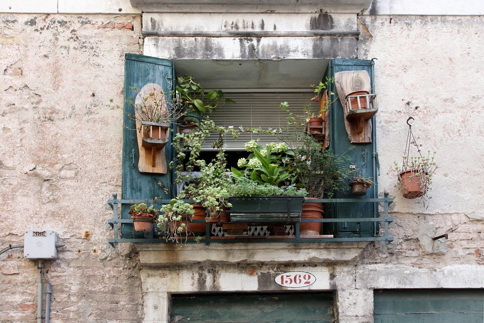 Bella Italia Fenster zum Hof