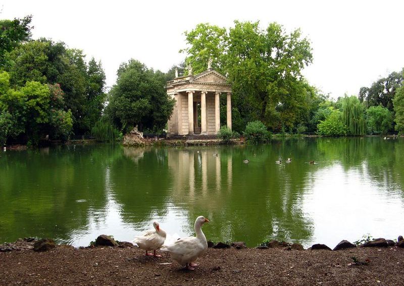 Bella Roma - Park der Villa Borghese