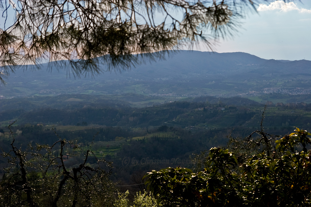 Bella vista sull Valdarno