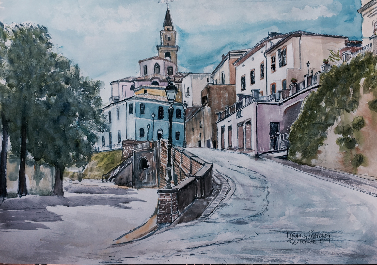 Bellante Abruzzen Foto & Bild kunstfotografie & kultur, gemälde