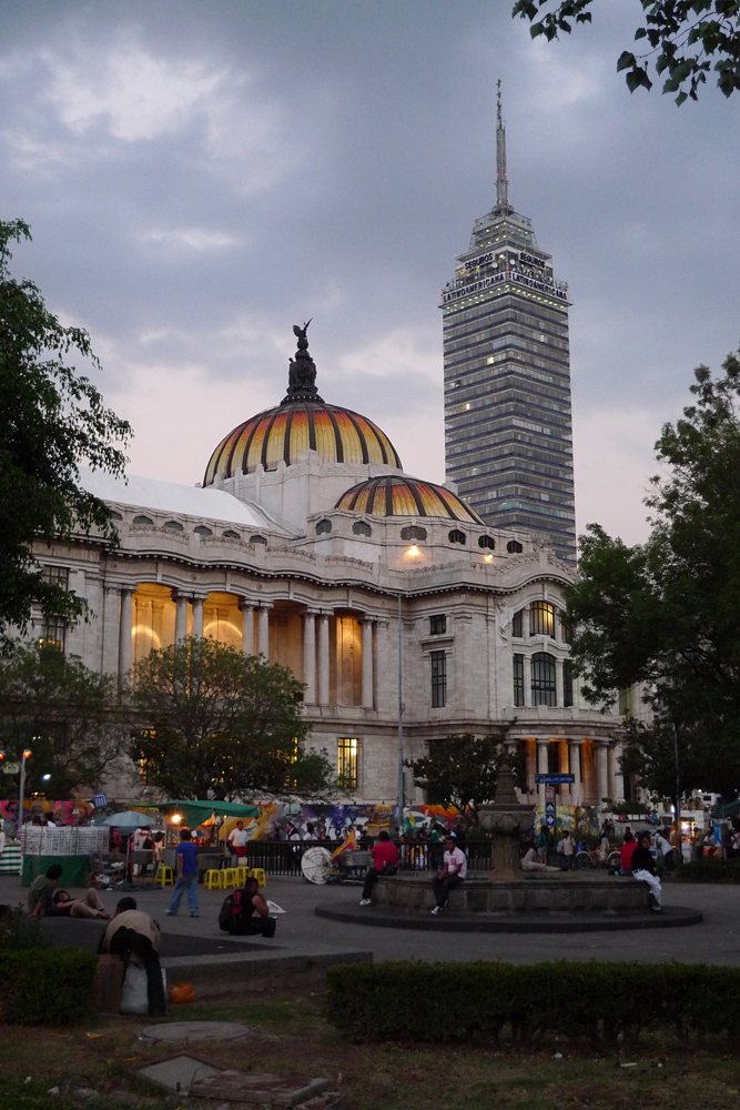 Bellas Artes und Torre Latinoamericana