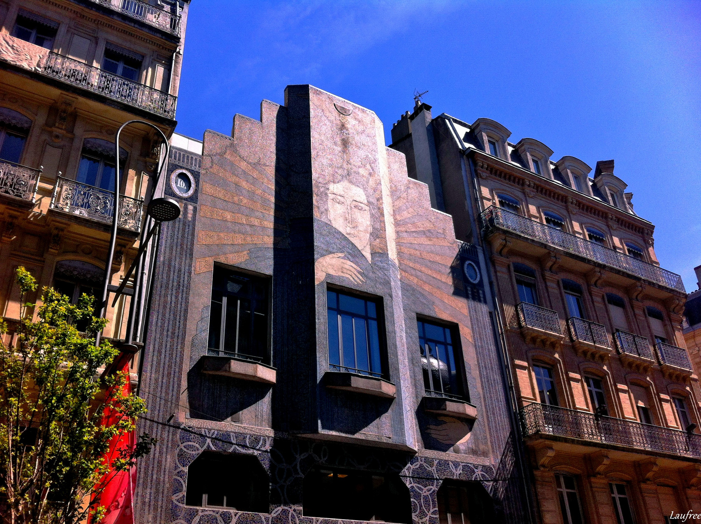 belle facade "Art déco", Toulouse