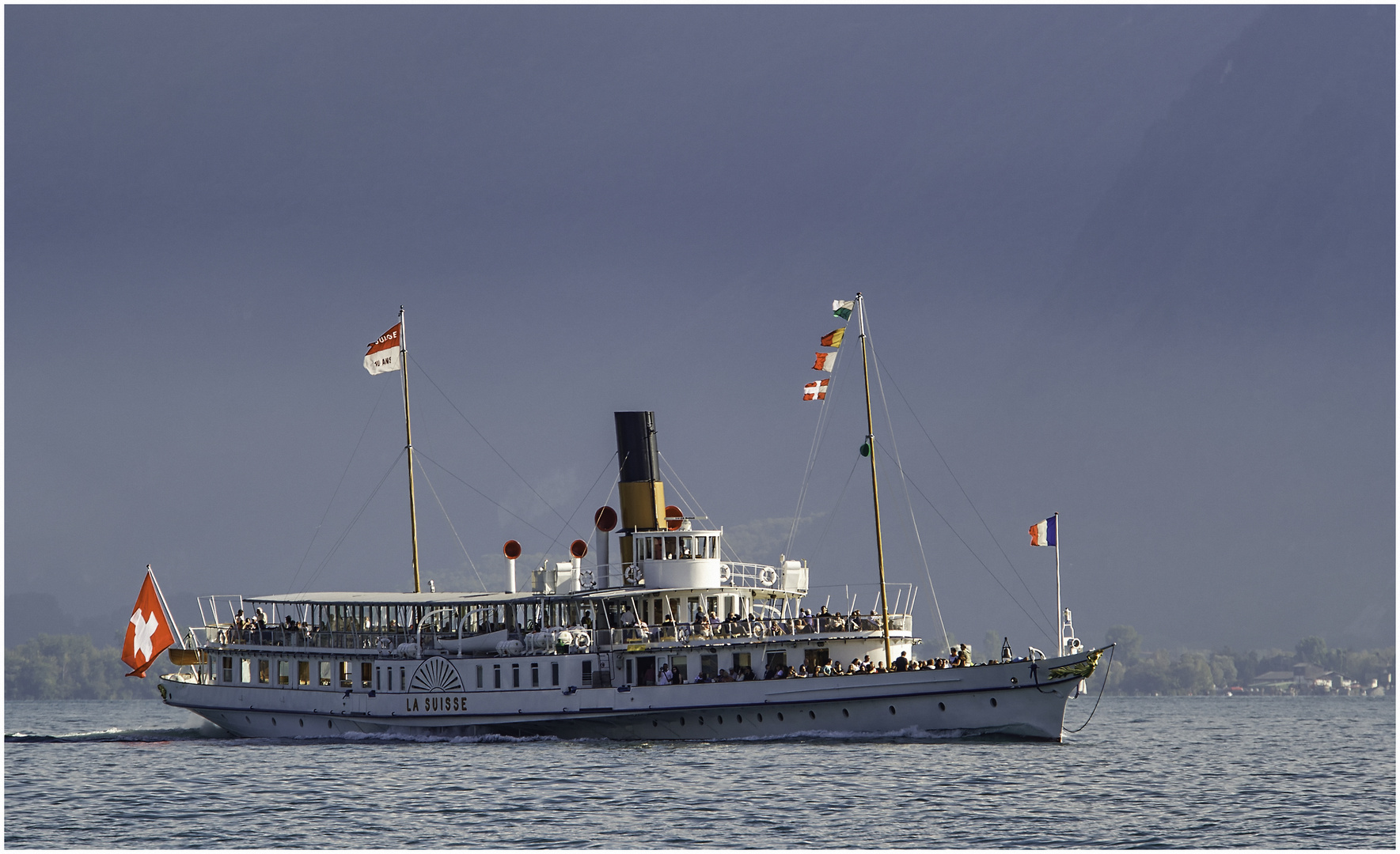 Belle-Époque Dampfer LA SUISSE ! 