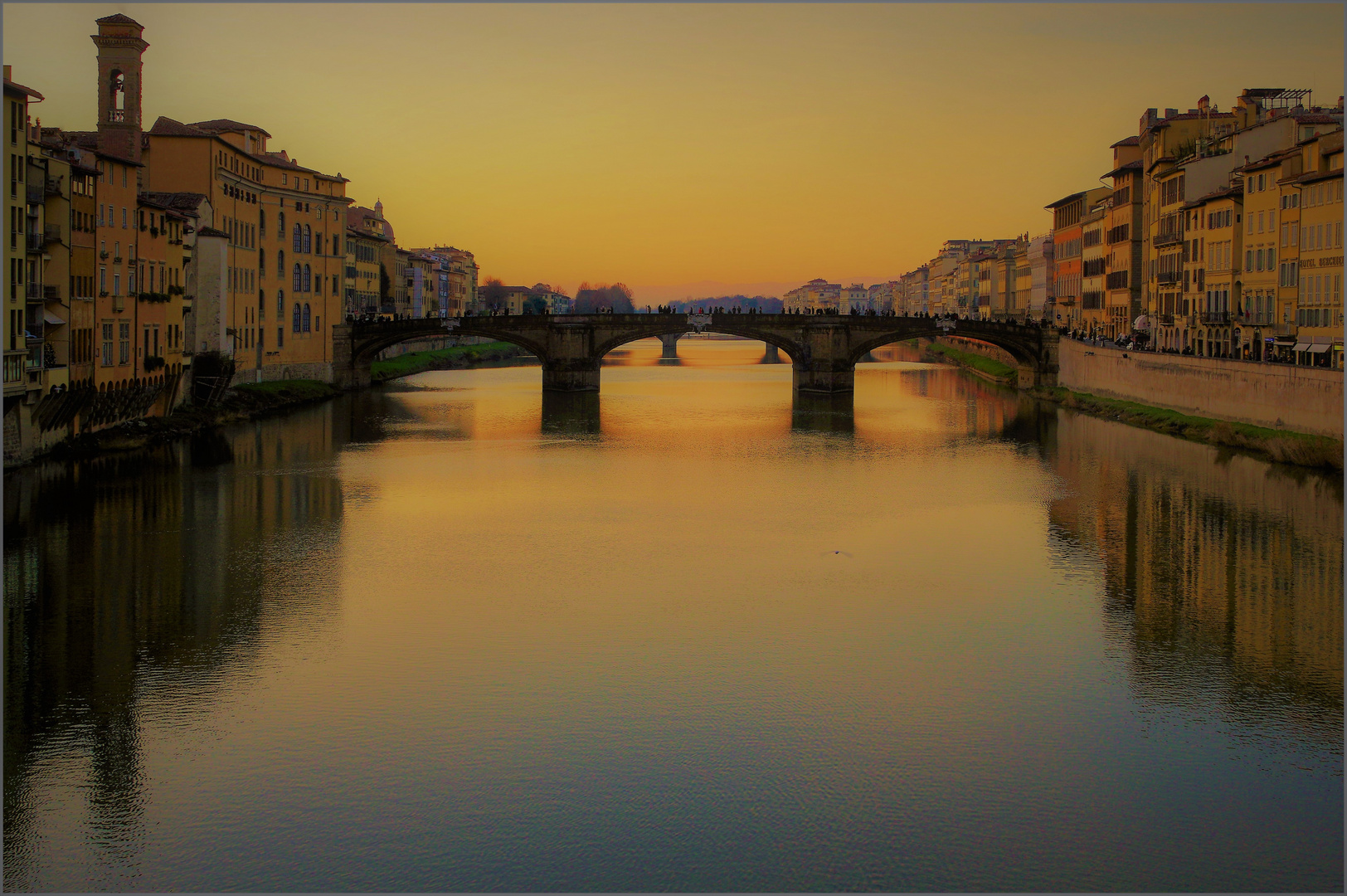 belle  soirée  florentine ...