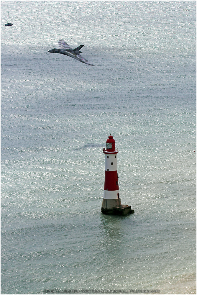 Belle Tout Lighthouse and Vulcan