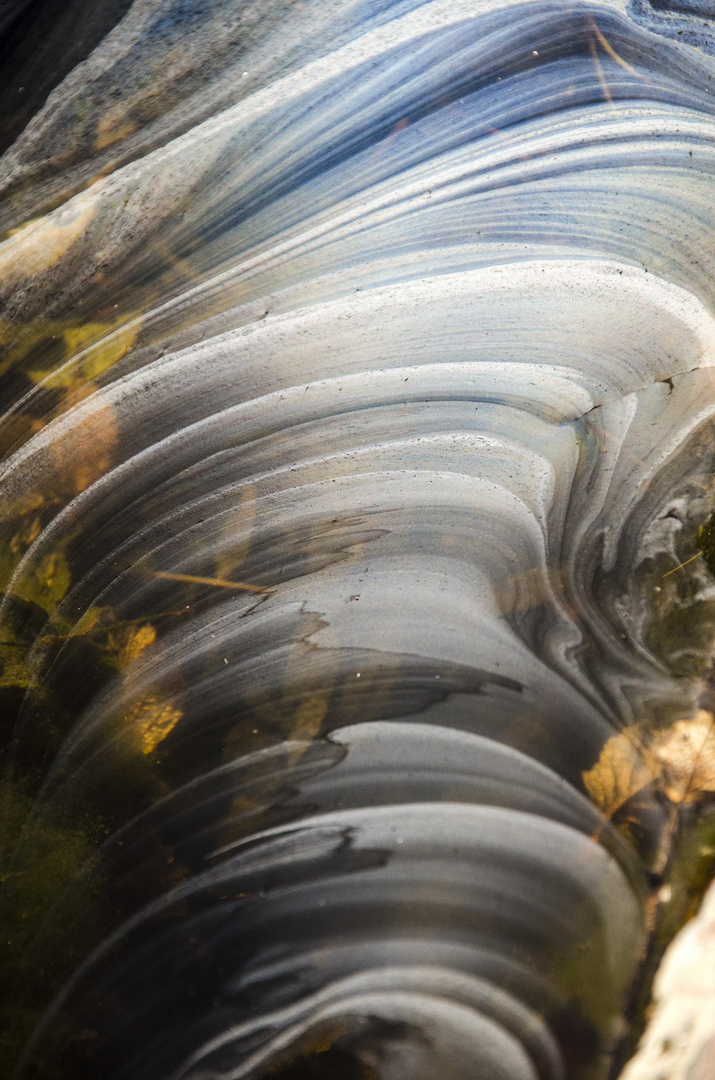 Belleza en las impuerezas del agua