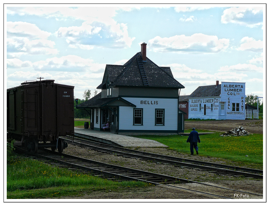 Bellis Canadien National Railway Station