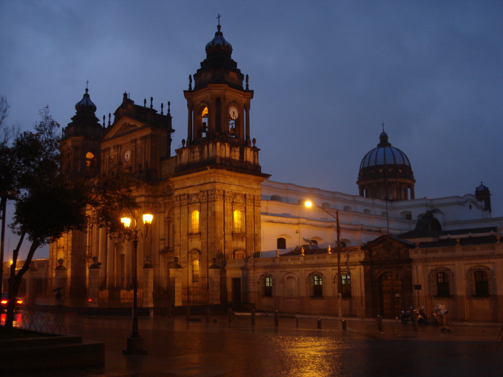 bello atardecer