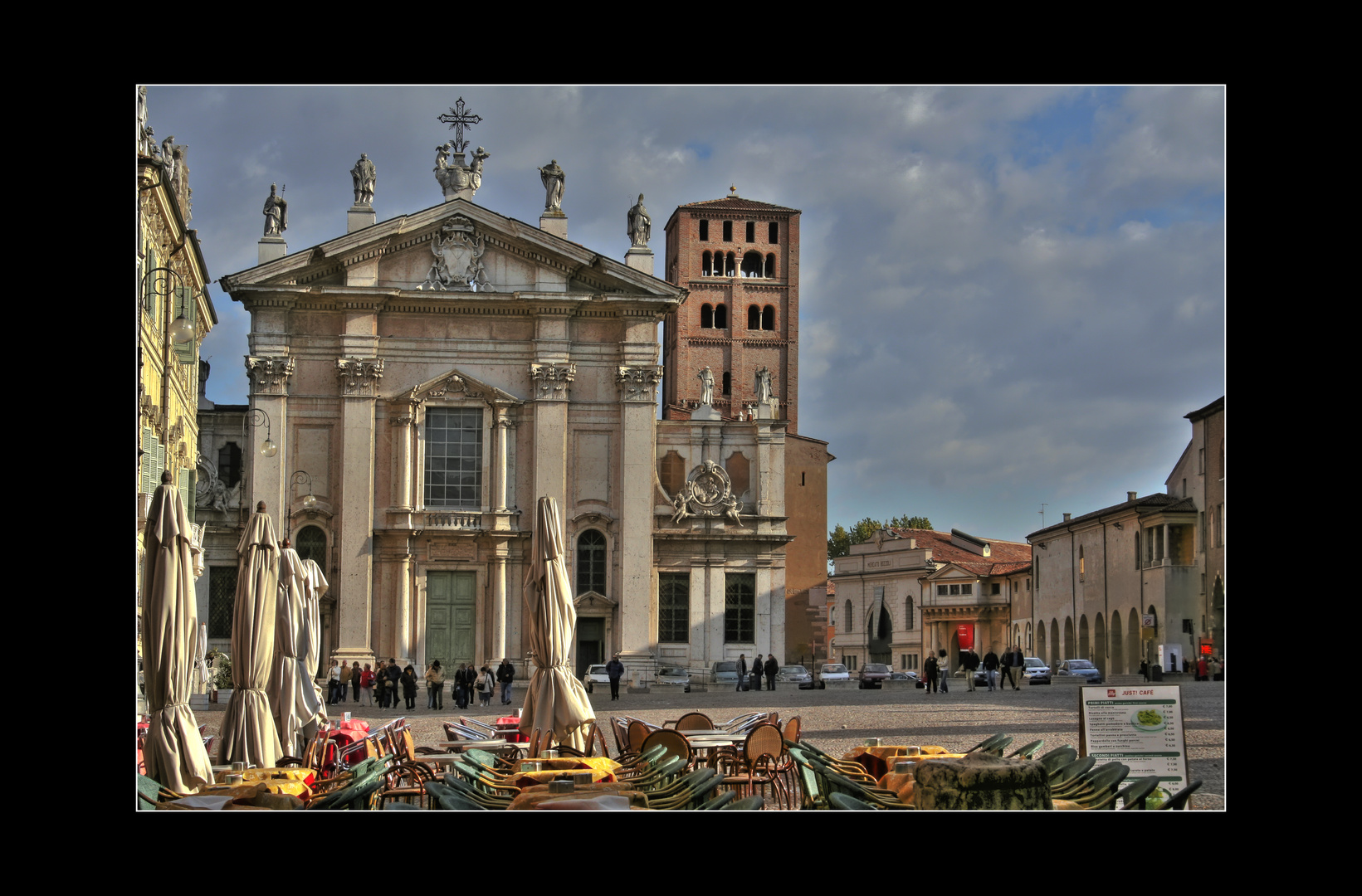 È bello camminare tra una CITTà in risveglio..