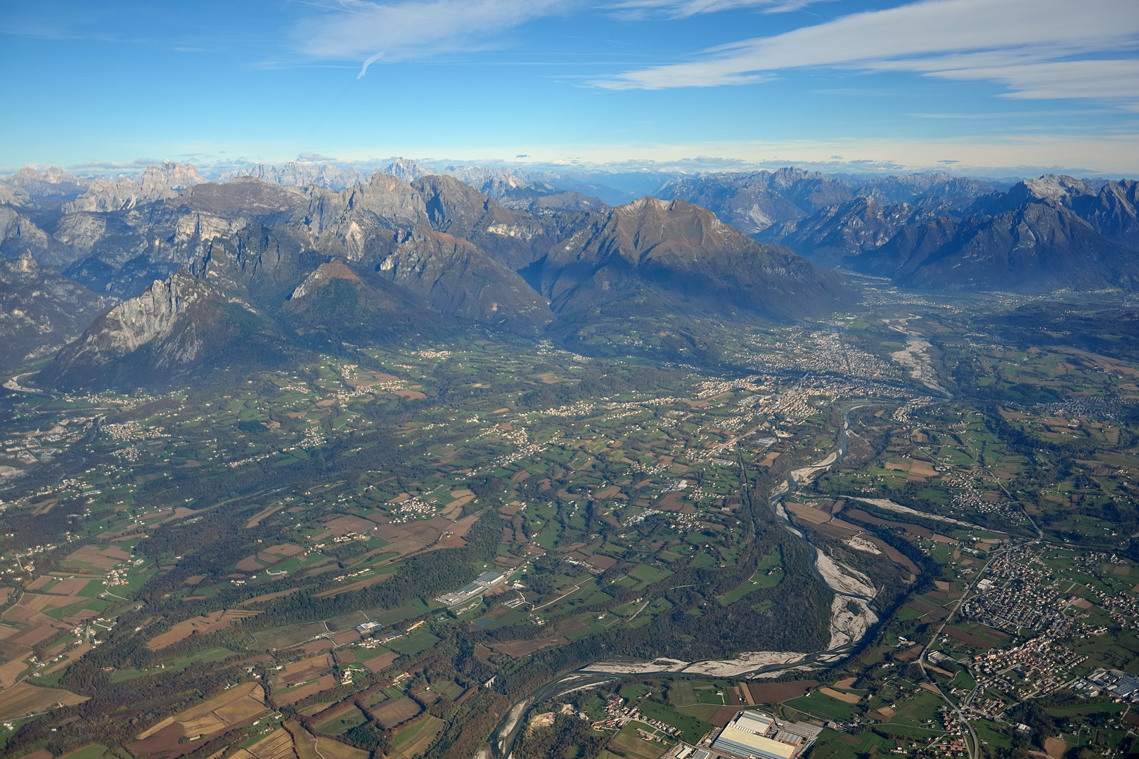 Belluno im Piavetal