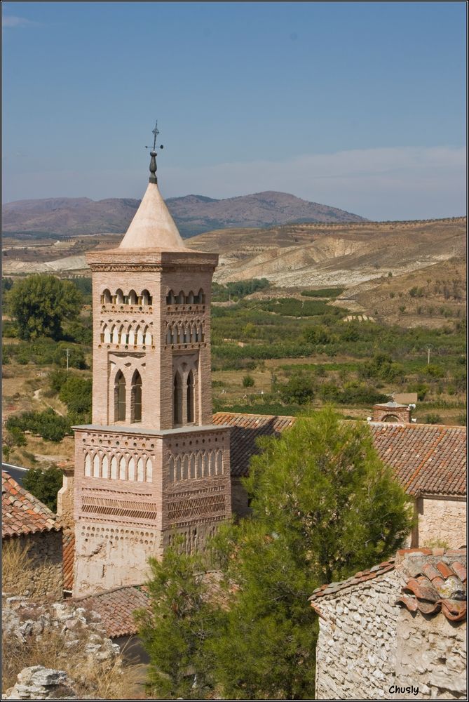 Belmonte de Gracián. Torre-campanario almohade 2