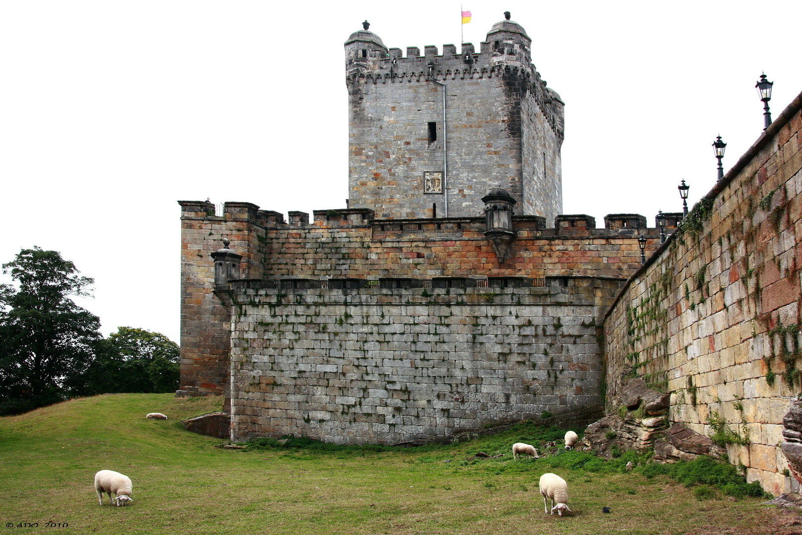 Below the Castle Walls