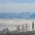 Belpberg über dem Nebel