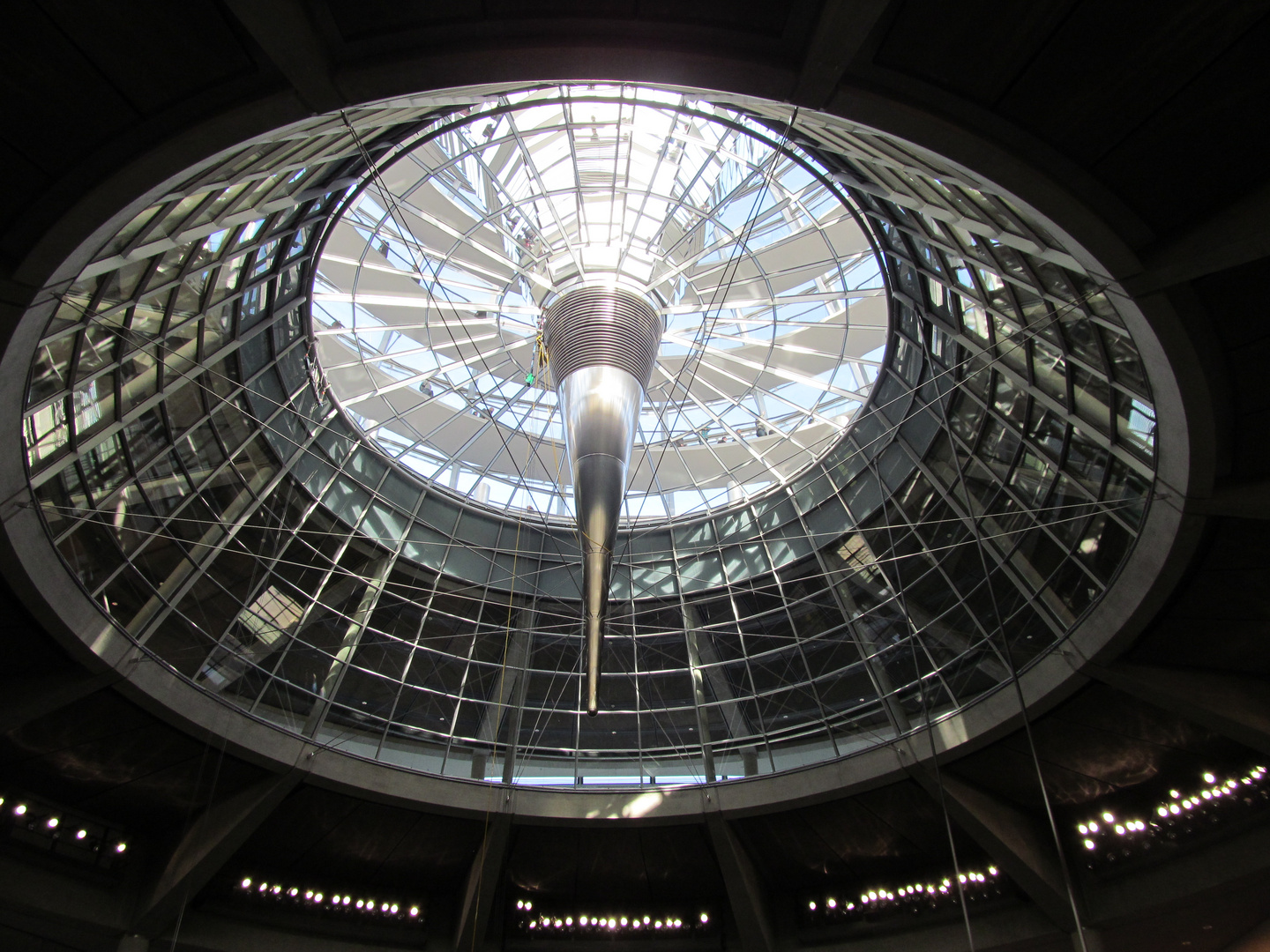 Belüftungsanlage des Plenarsalles im Dt. Reichstag