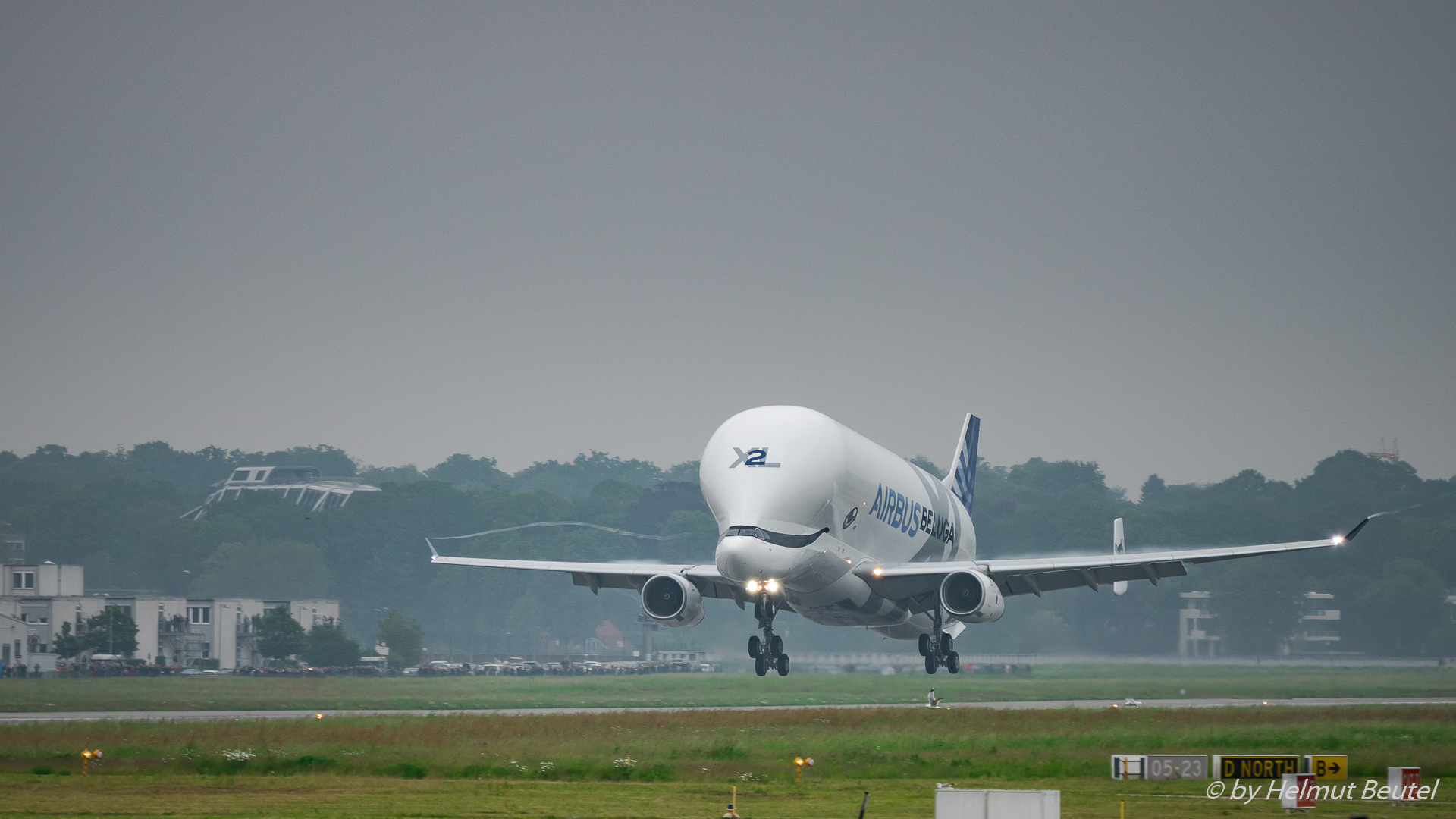 Beluga XL - Landeanflug