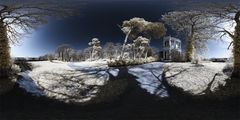 Belvedere auf dem Klausberg [IR-Pano]