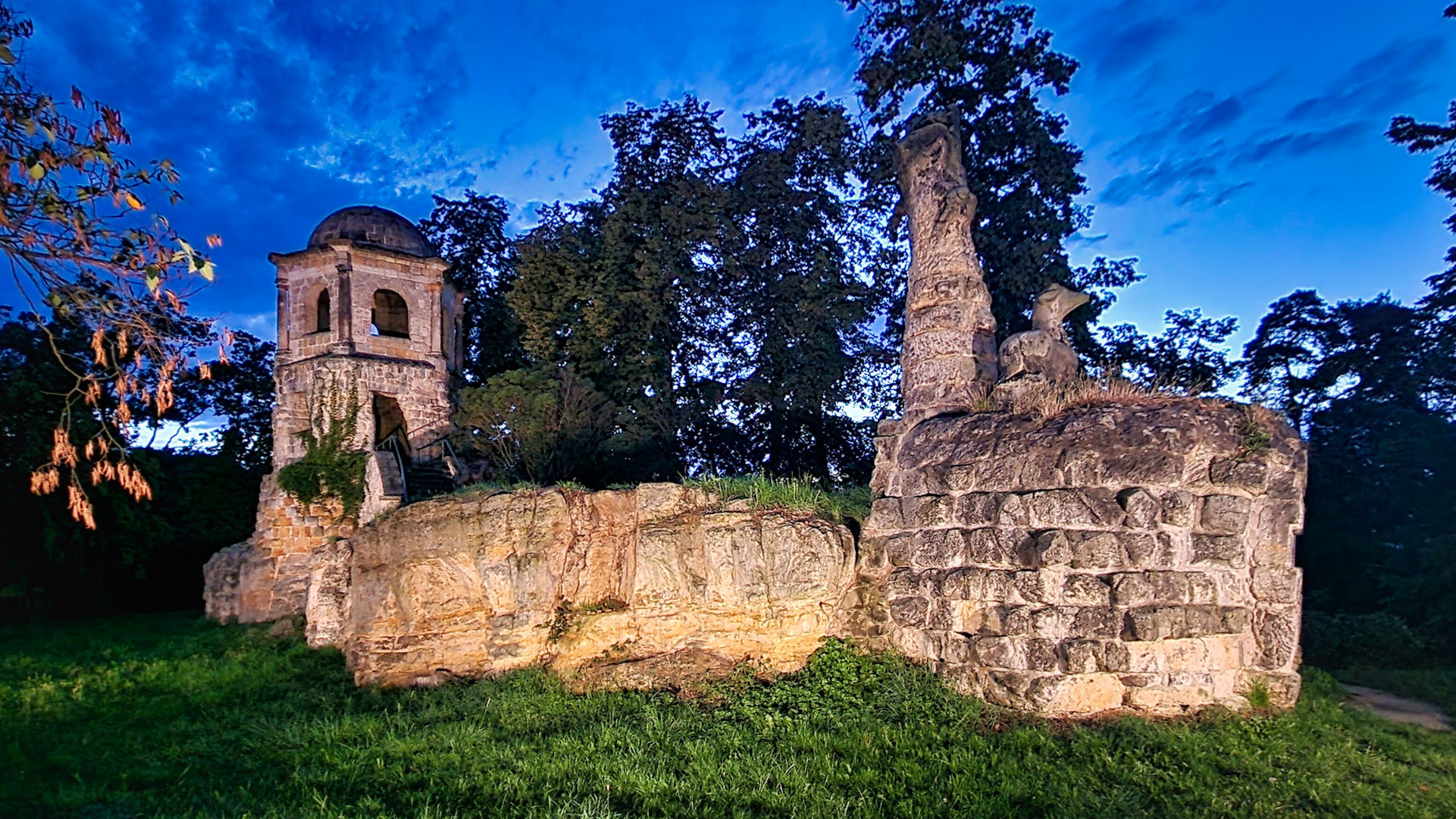 Belvedere-Aussichtsturm bei Halberstadt