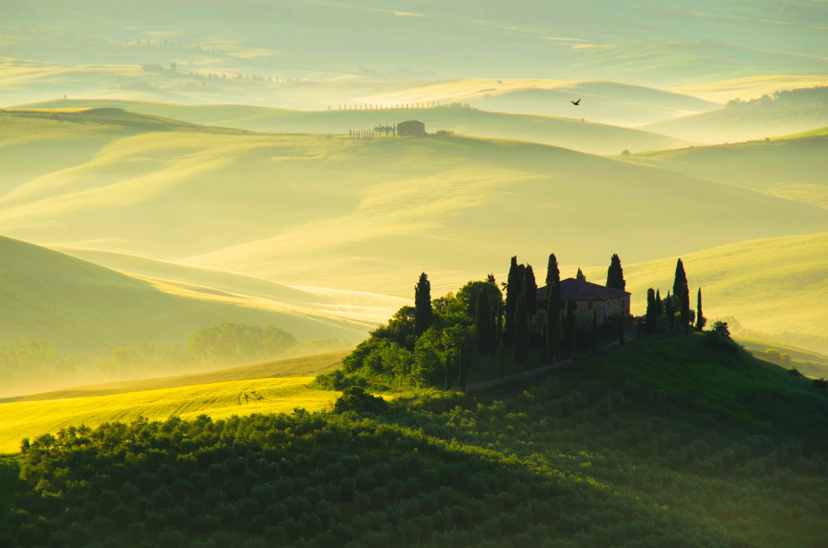 Belvedere im Val d'orcia