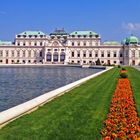 Belvedere Schlossgarten in Wien