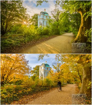 Belvedere, zwei Jahreszeiten