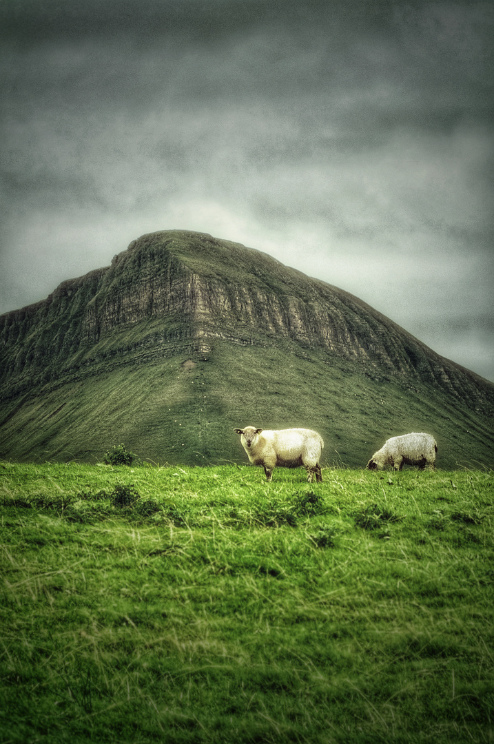 ben bulben, co. sligo, ireland