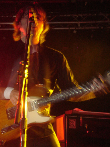 Ben form Death Cab for cutie, Australian tour 16/7/06