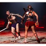BEN HUR DEUTSCHLAND-PREMIERE: Gladiatoren-Kämpfe