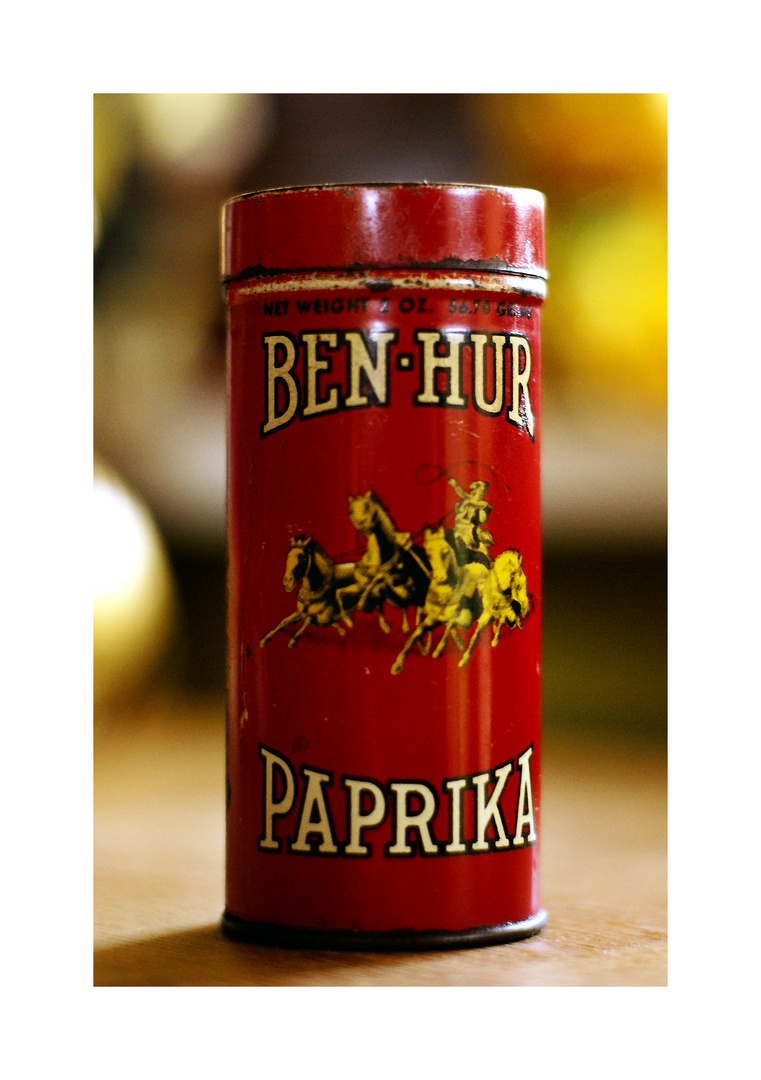 Ben Hur ... scharf wie Paprika ;-)