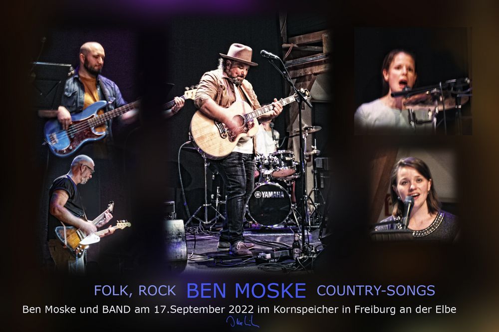 Ben Moske und Band....