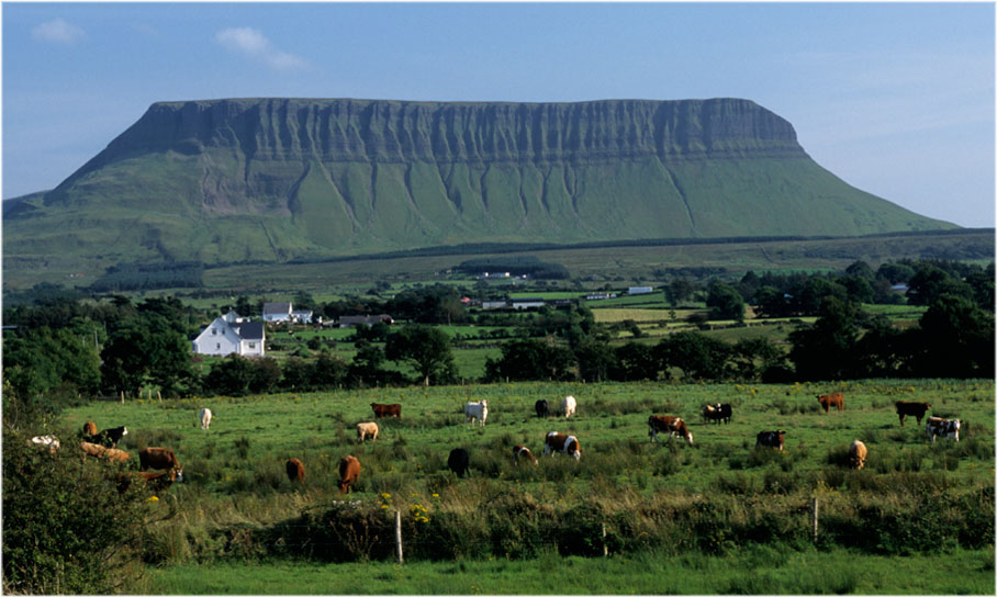 Benbulben im County Sligo