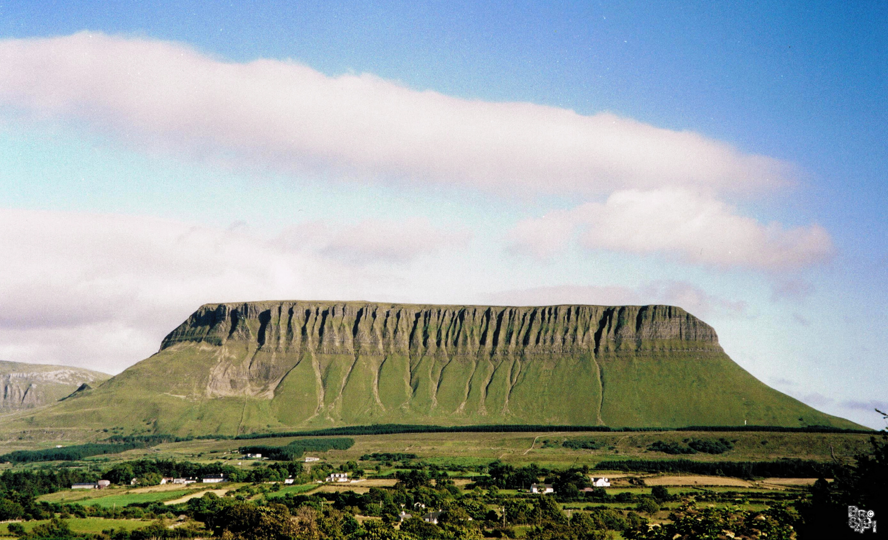 Benbulben ohne Tafeltuch