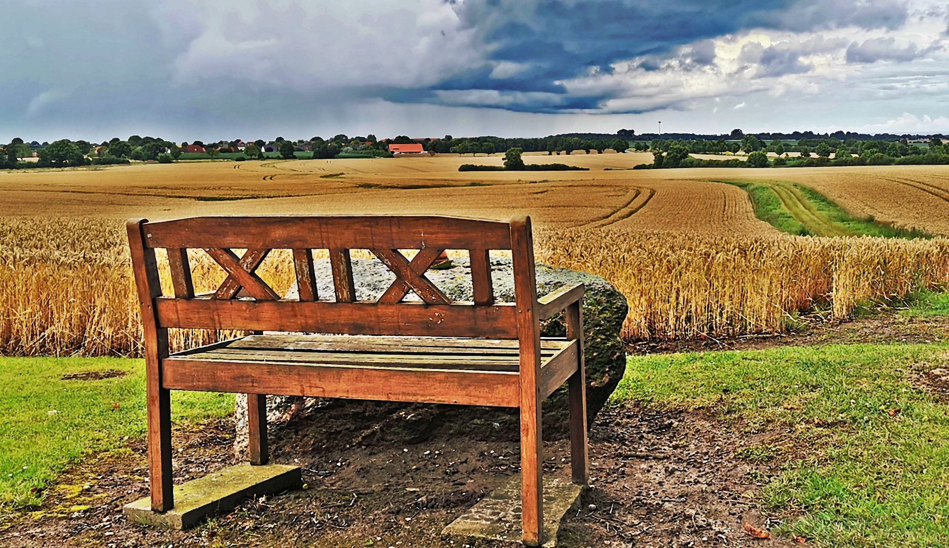 Bench with a view (Bank mit Ausblick)