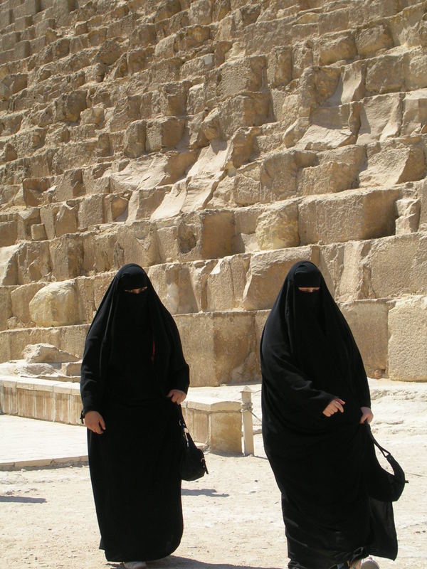 Beneath the Giza Pyramid, July 2006