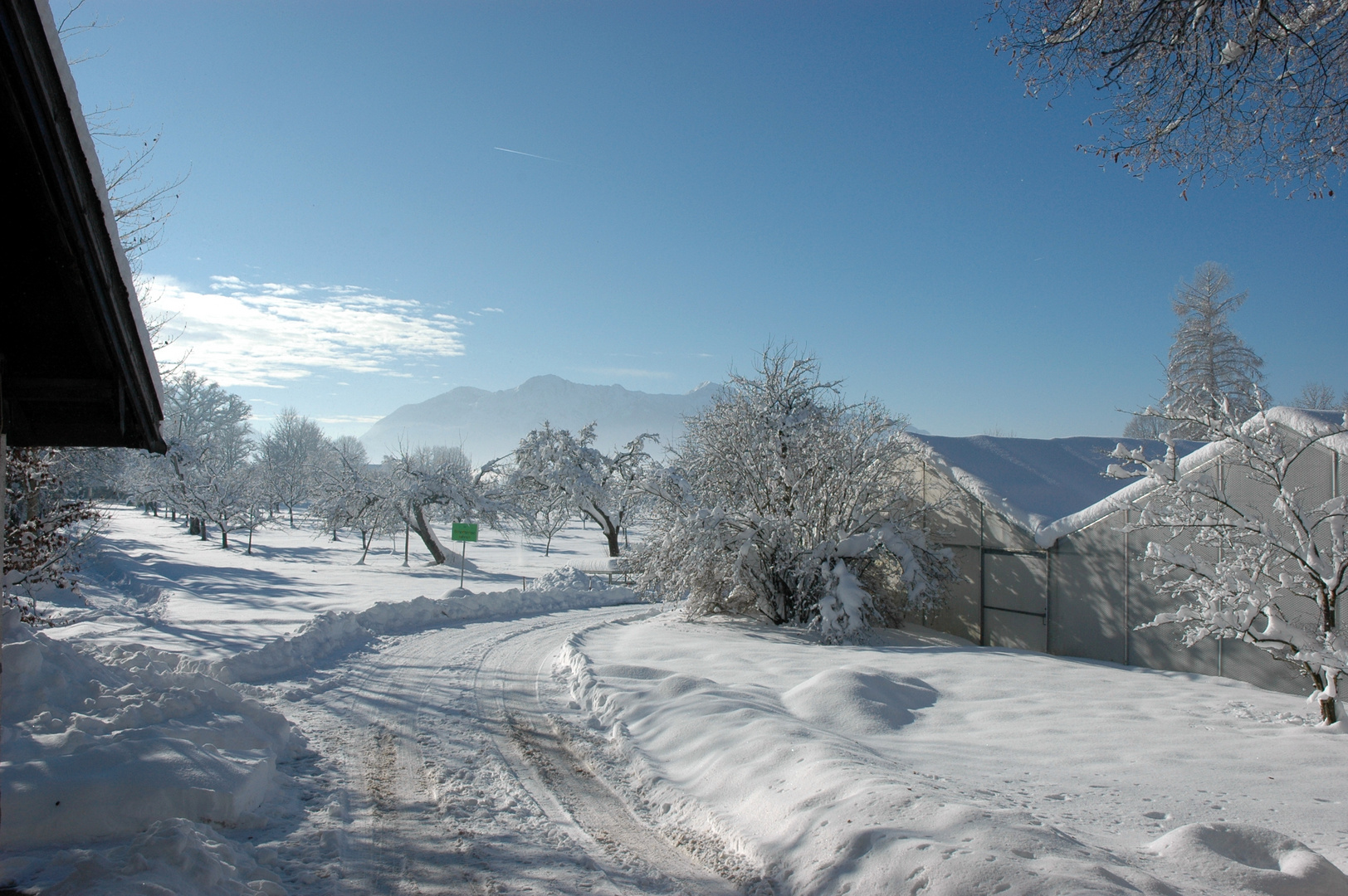 Benediktbeuern im Januar.2