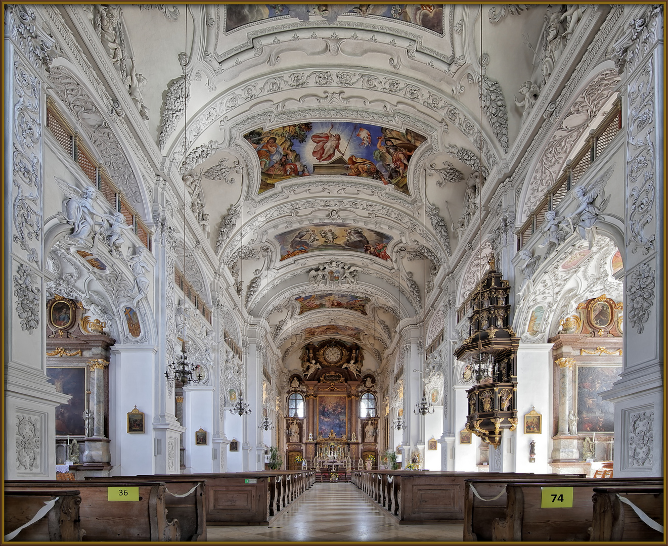 Benediktbeuern - Klosterkirche St. Benedikt