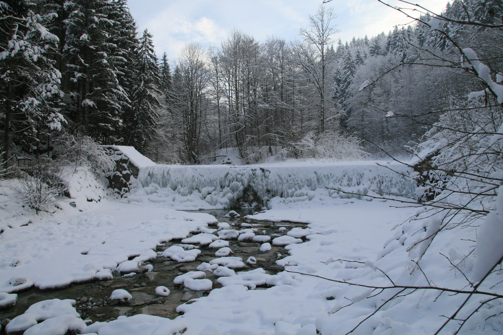 Benediktbeuern- Lainbachtal an der Wasserstufe