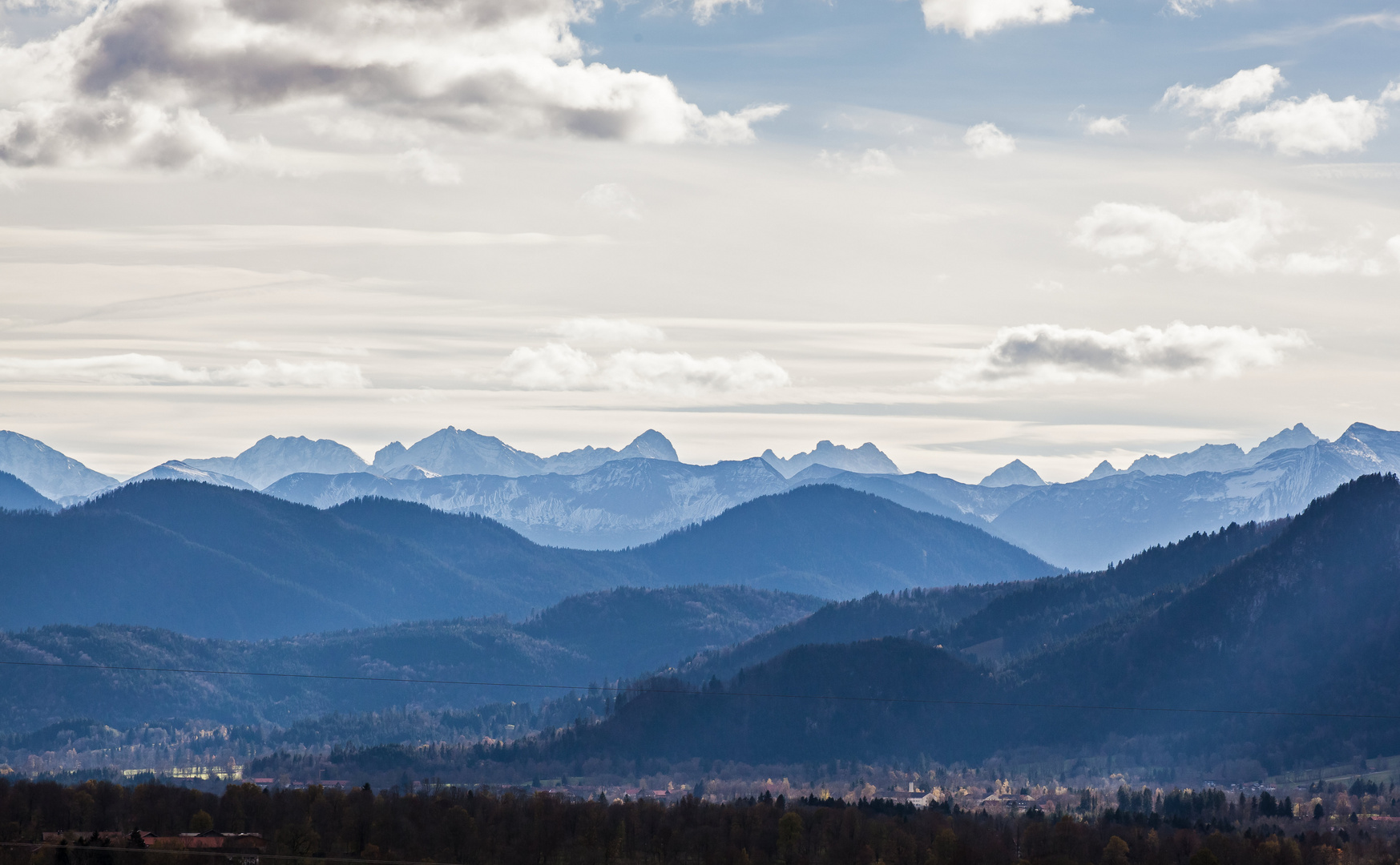 Benediktenwand zum Karwendel