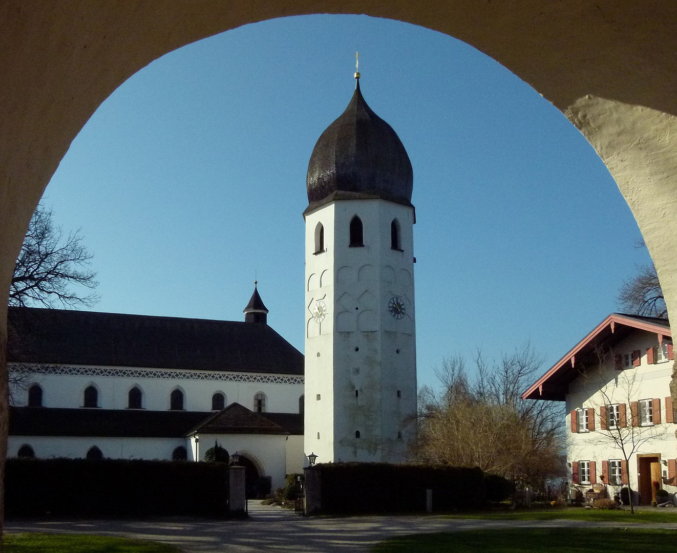 Benediktinerinnen-Abtei Frauenwörth im Chiemsee
