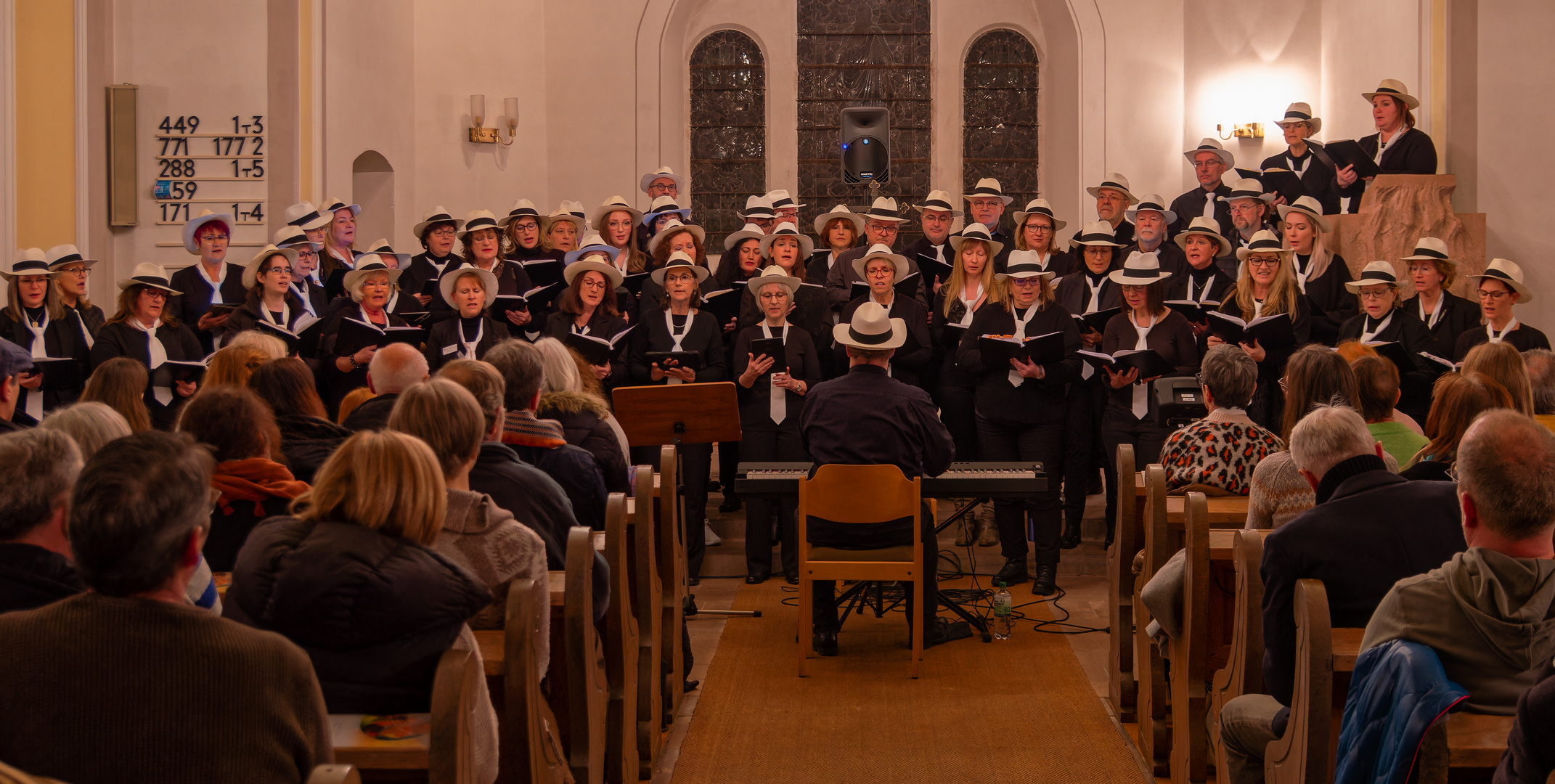 Benefizkonzert des modernen Chors Vocalis