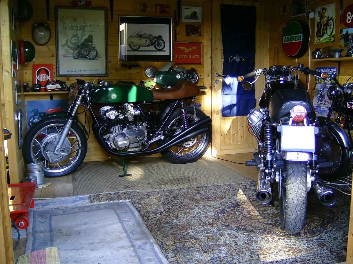 Benelli 350 + Guzzi 750S3 + Morini Corsarino