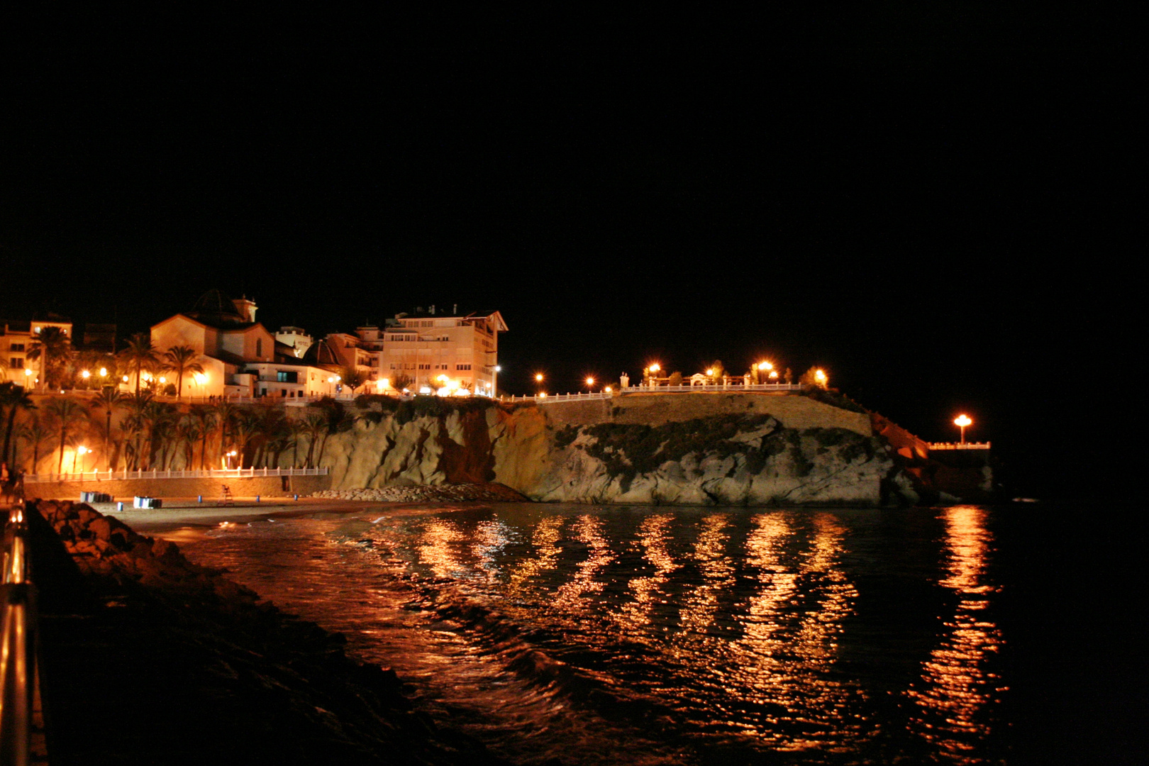 Benidorm bei Nacht