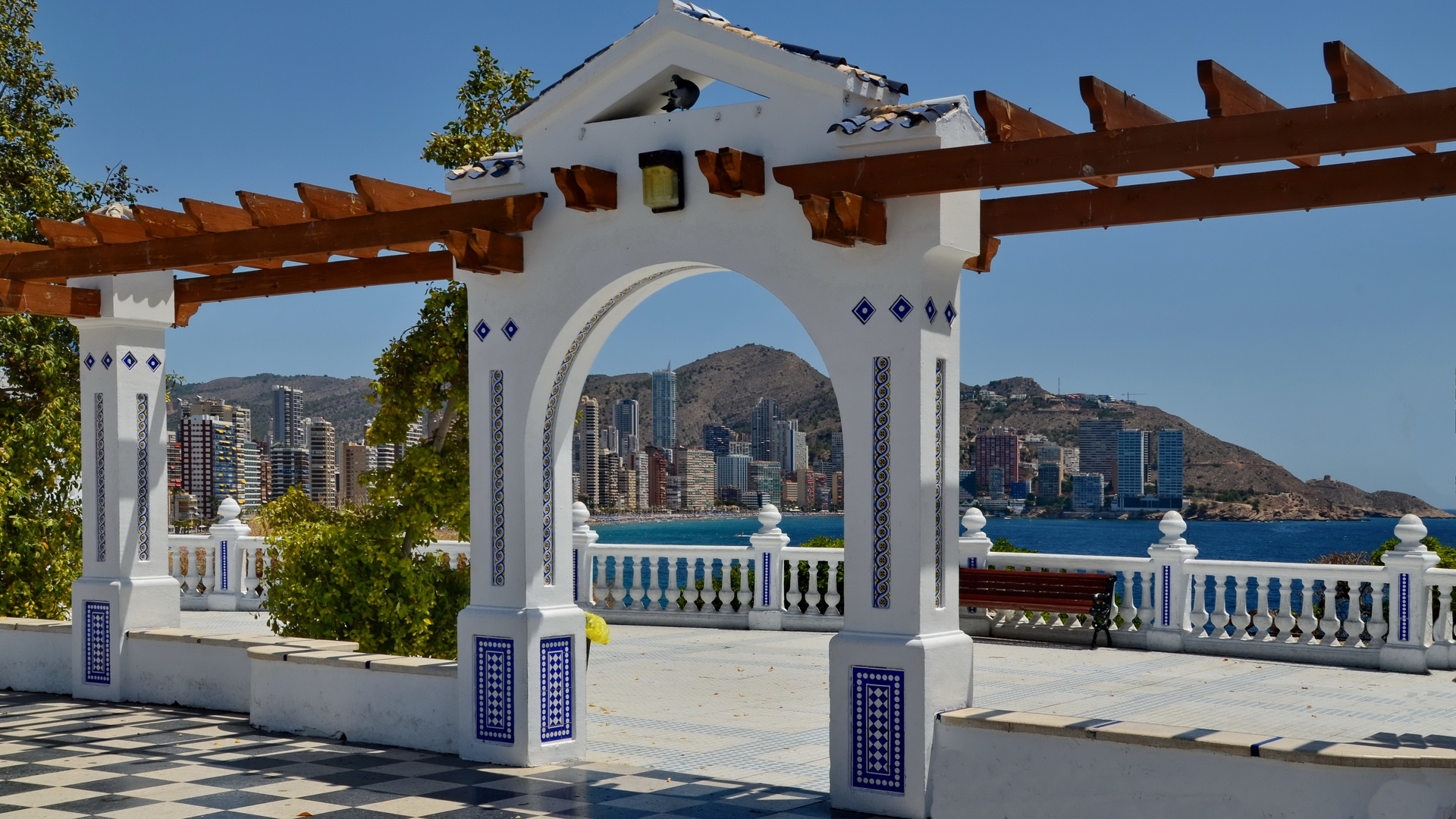 Benidorm: Blick auf den Levante-Strand